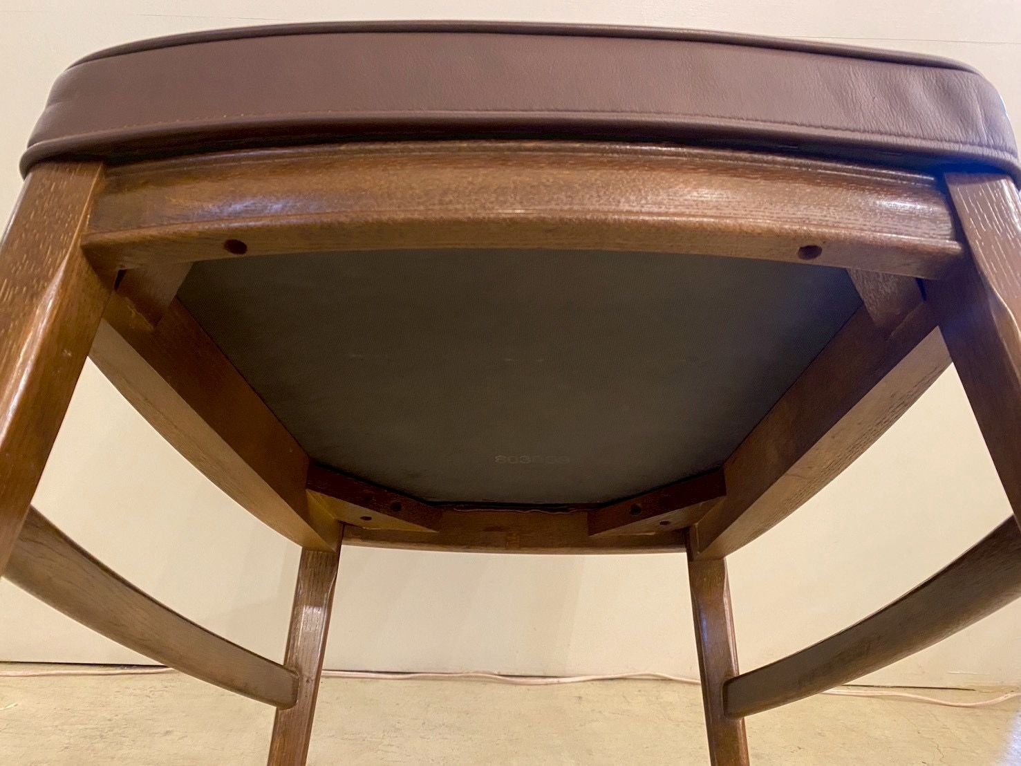 □希少 domani ドマーニ チェア ハイバック 本革 最高峰 ダイニング