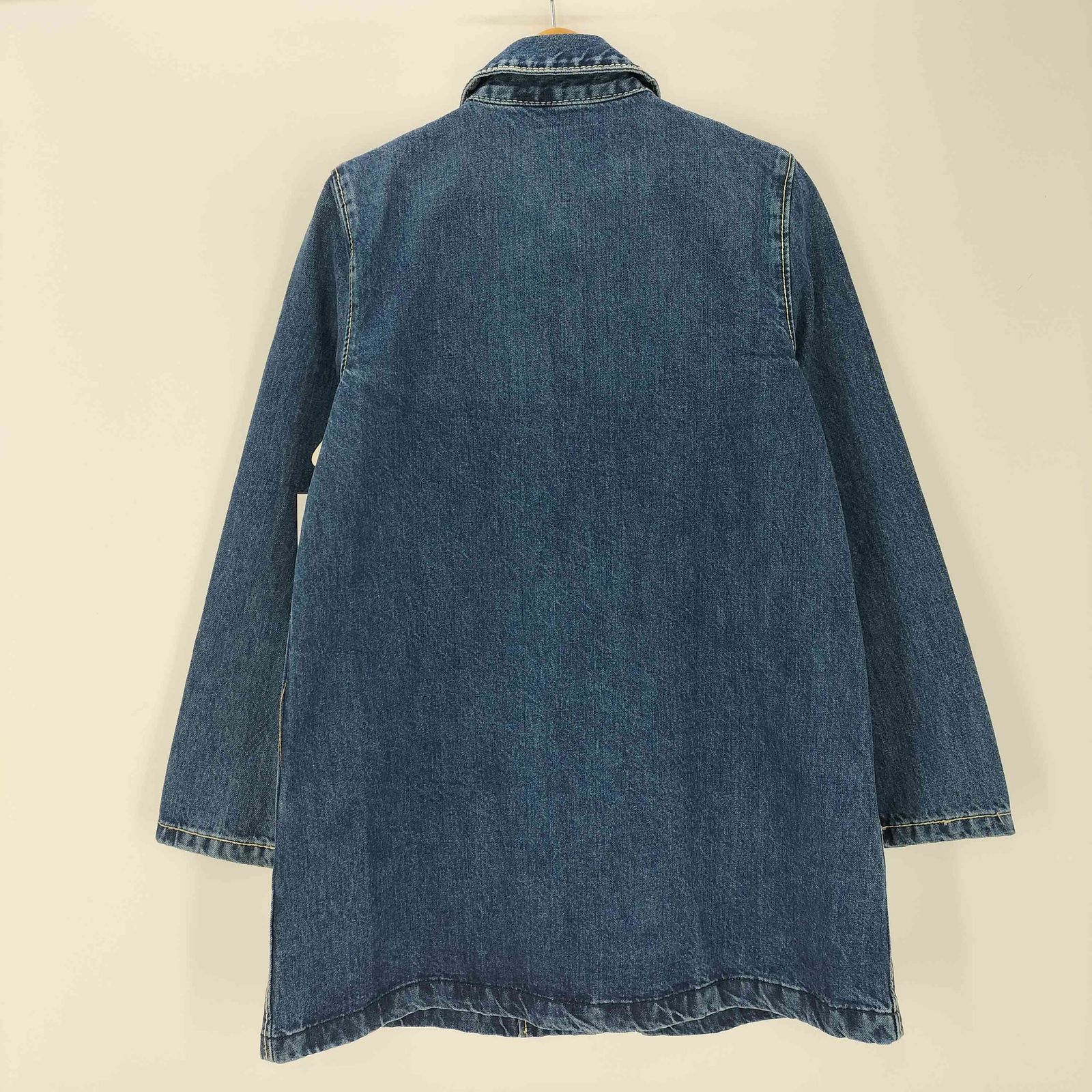 ザラ ZARA TRF デニムトレンチコート レディース import：S - メルカリ