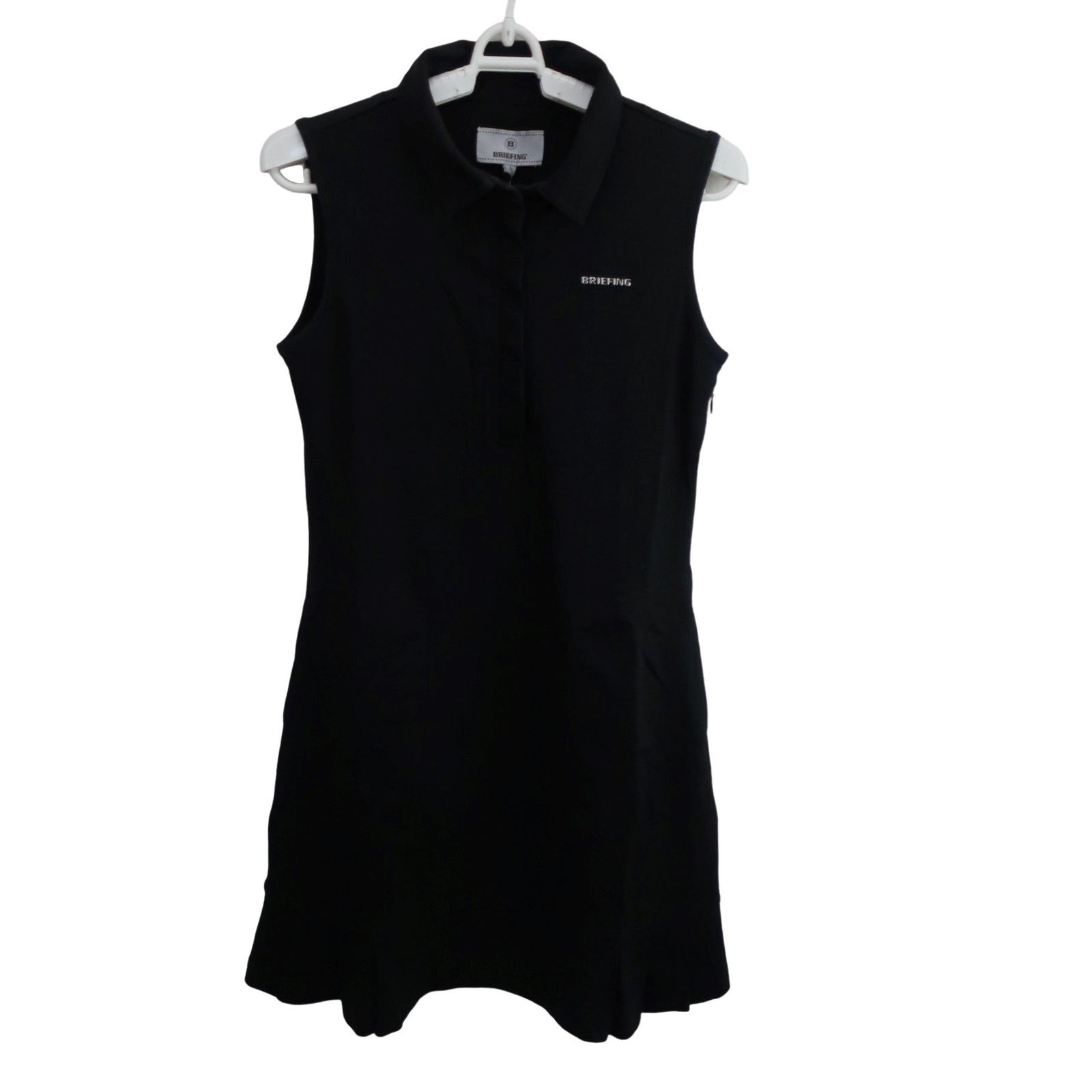 美品】BRIEFING(ブリーフィング) ノースリーブワンピース 黒