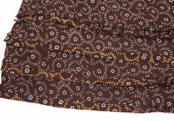 トリココムデギャルソンtricot COMME des GARCONS小花プリント裾
