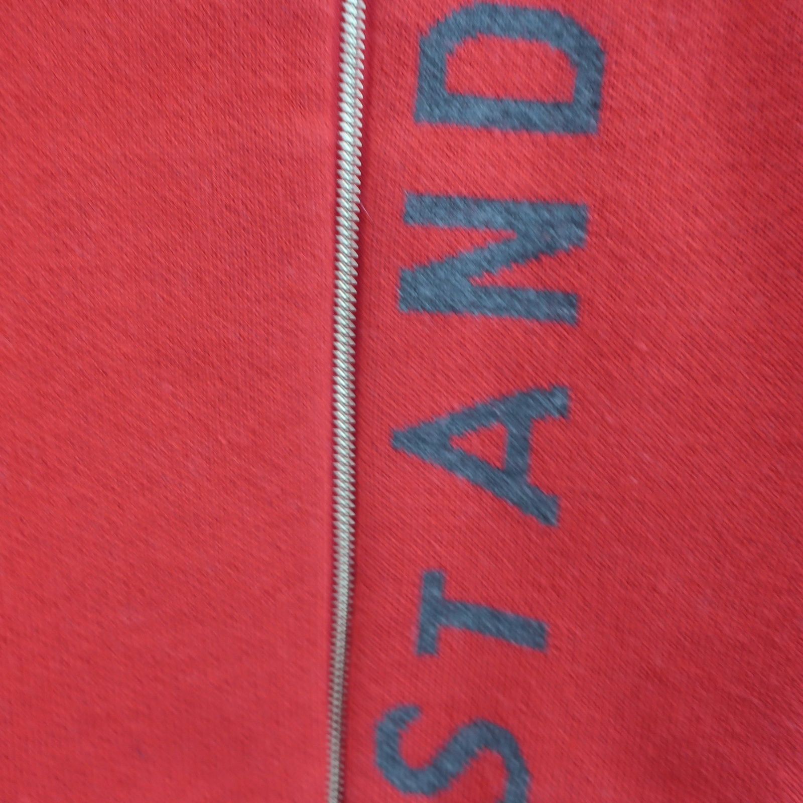 美品】St ANDREWS(セントアンドリュース) フルジップニットブルゾン 赤