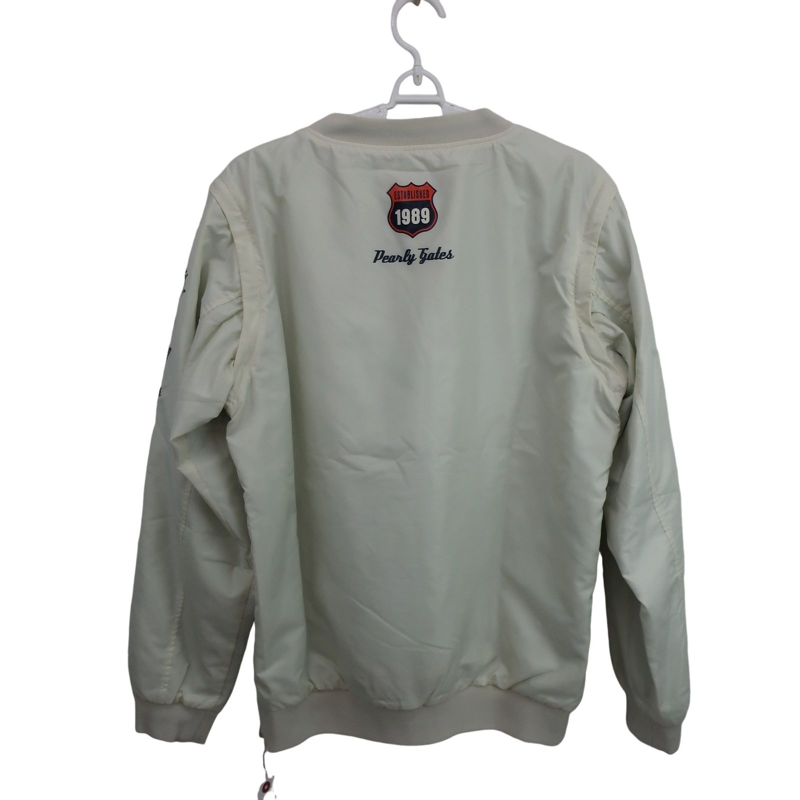 PEARLY GATES(パーリーゲイツ) リバーシブルスニード 水色 / クリーム