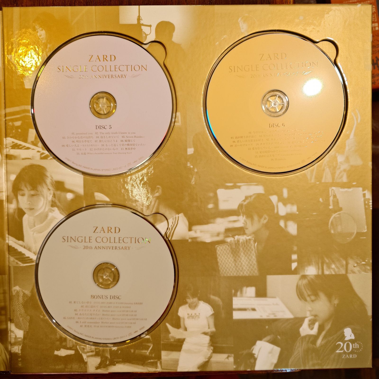 ZARD SINGLE COLLECTION～20th ANNIVERSARY～ おまけあり