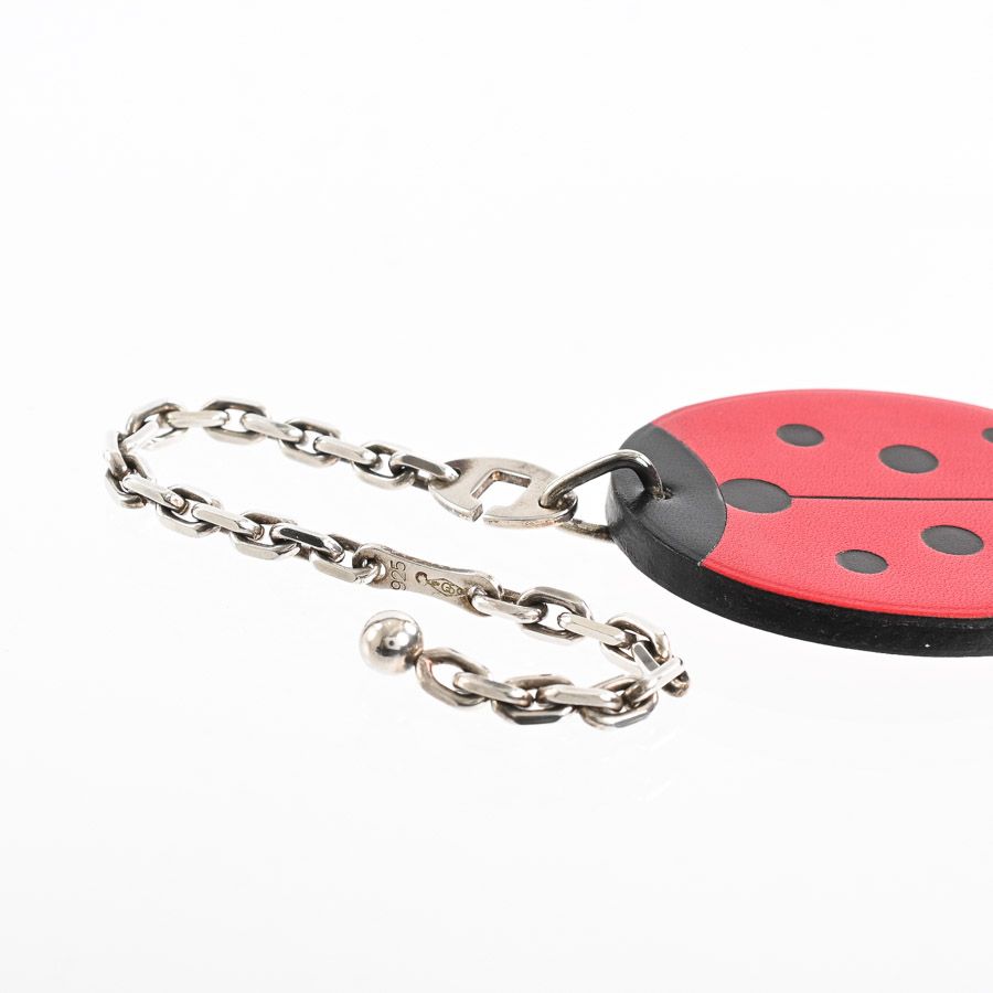 ＨＥＲＭＥＳ　エルメス てんとう虫 キーリング キーホルダー HERMES エルメス キーホルダー テントウムシ - メルカリ