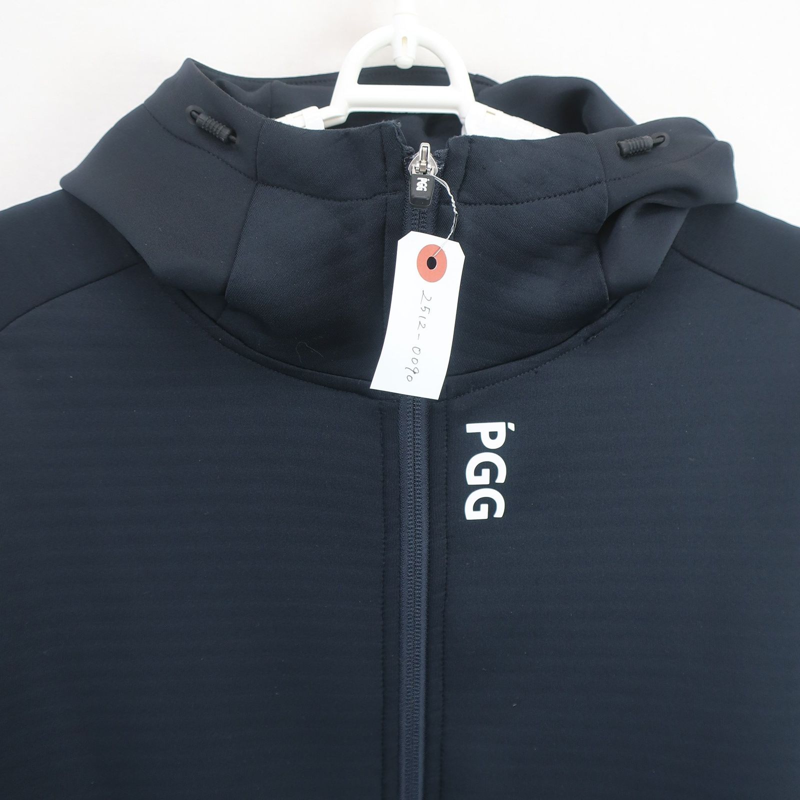 PGG by PEARLY GATES ピージージー パーカー 黒 メンズ 4 268 1220905 ゴルフウェア 2512 0090