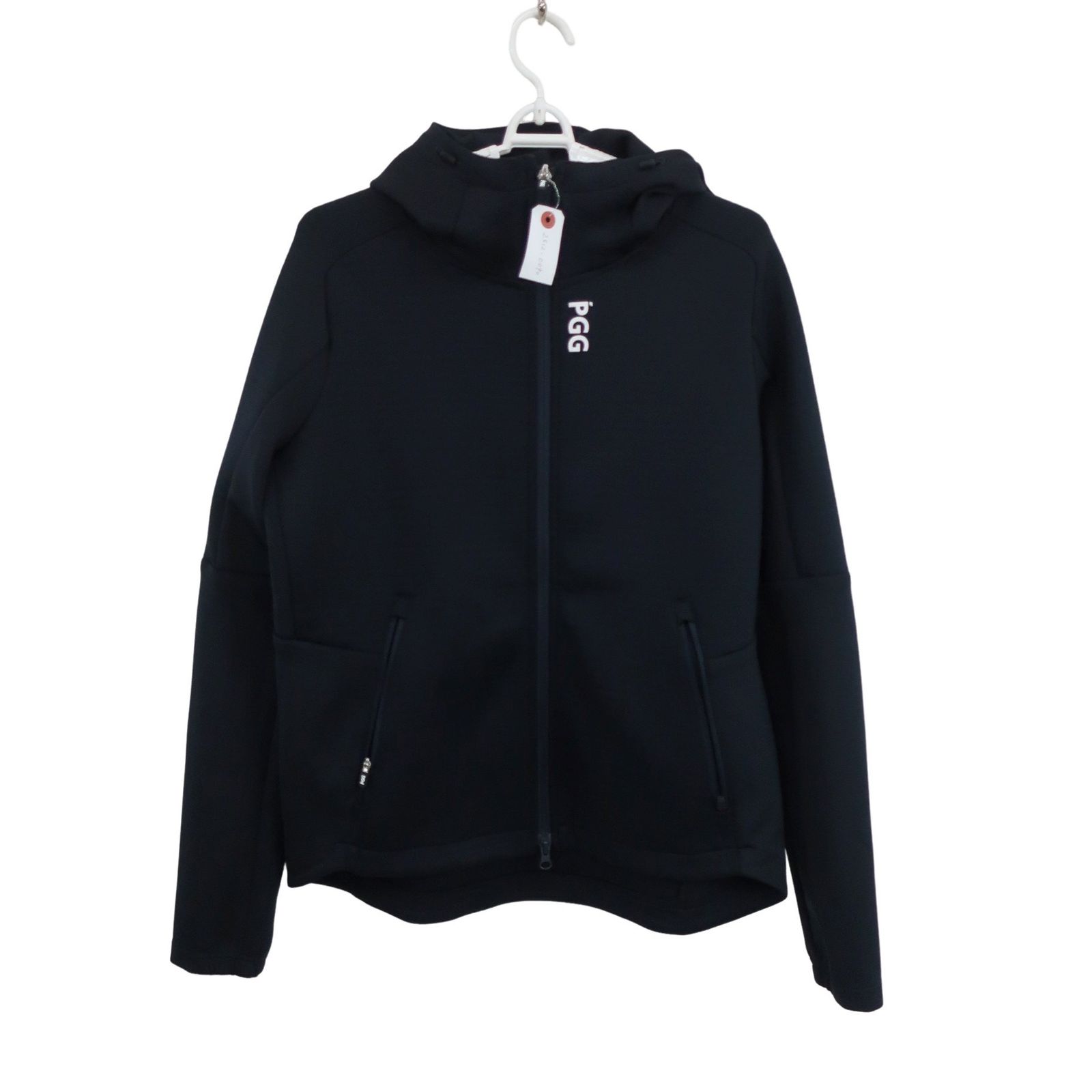 PGG by PEARLY GATES ピージージー パーカー 黒 メンズ 4 268-1220905 ゴルフウェア 2512-0090