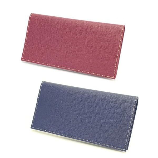 Como 新色登場 なんと8 mm FRUHフリュー スマートロングウォレット GL 012 ネイビー 1017083