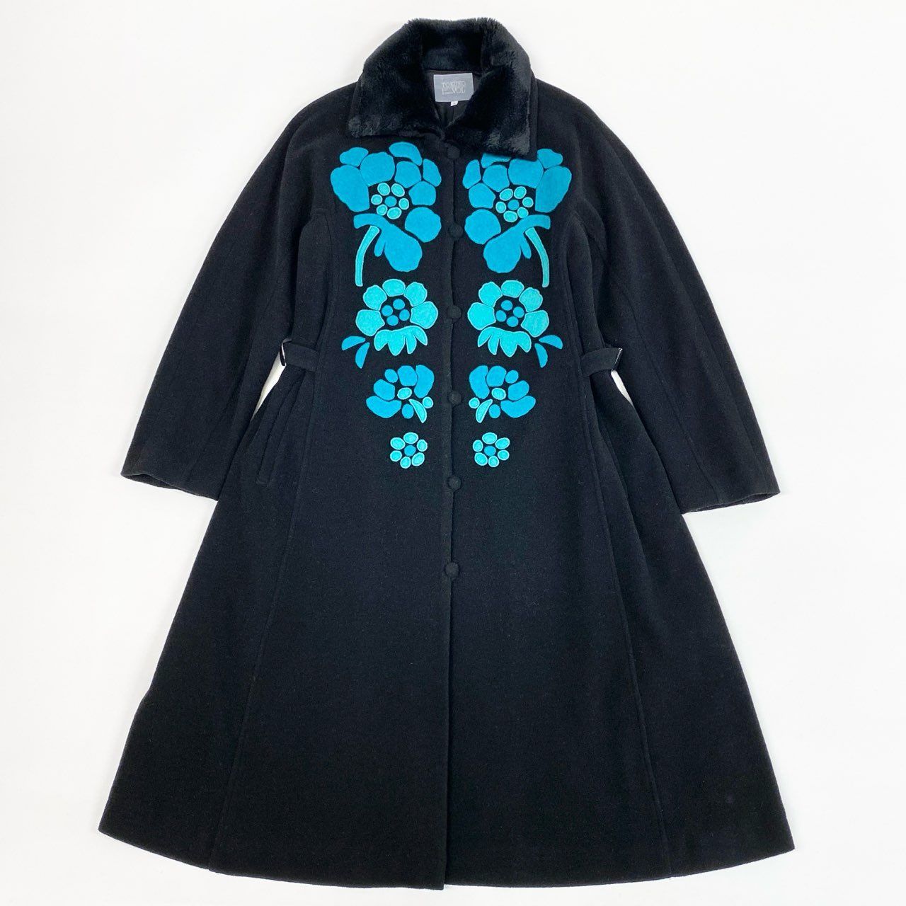 41L12 TOKUKO 1er VOL トクコプルミエヴォル ウールコート ロング