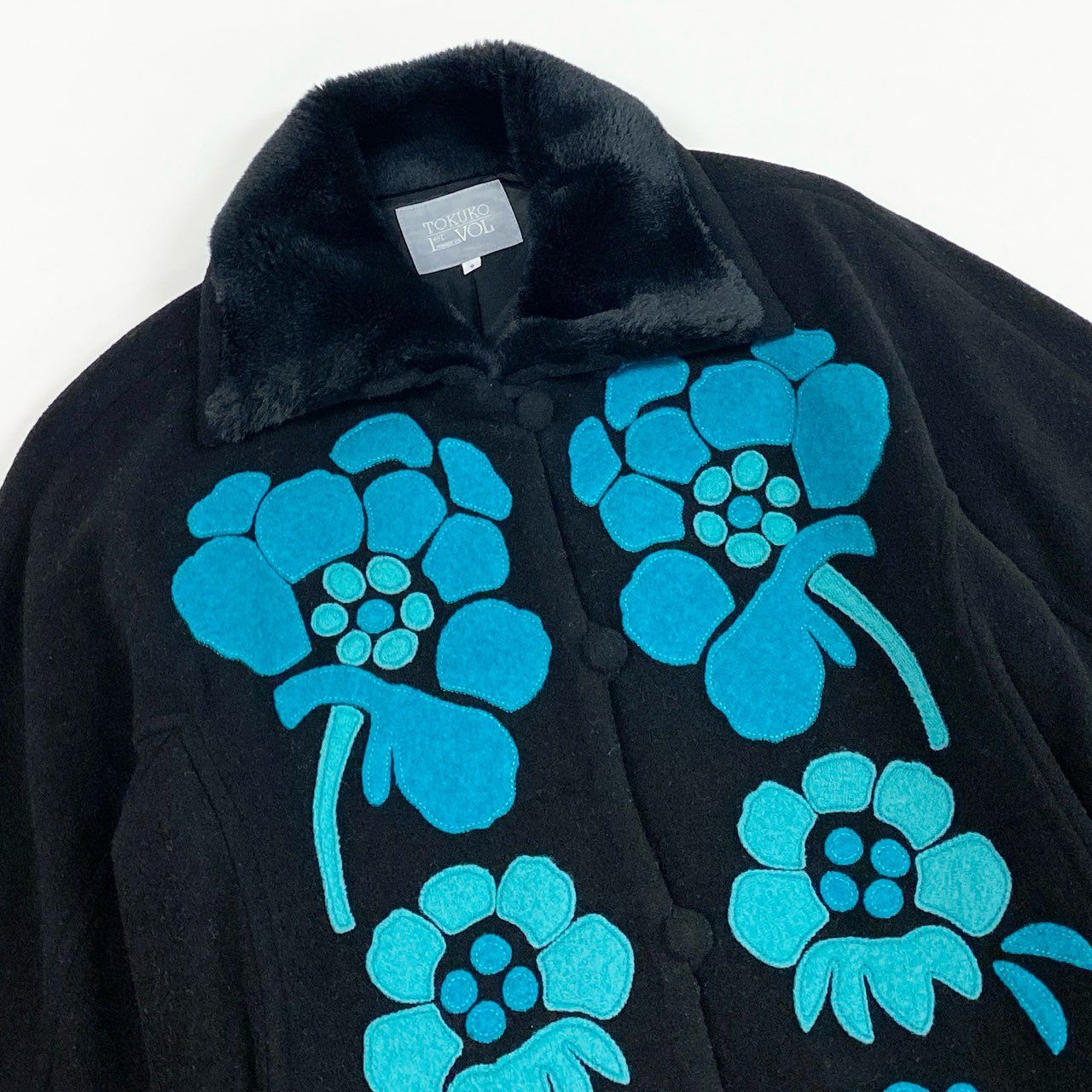 41L12 TOKUKO 1er VOL トクコプルミエヴォル ウールコート ロング