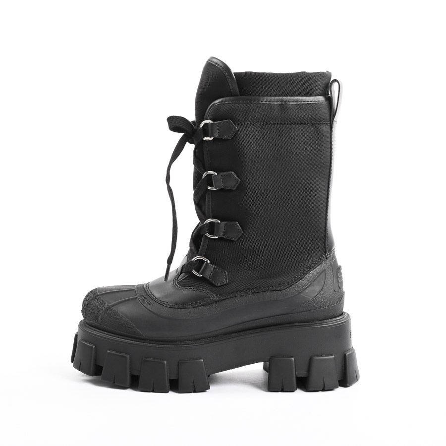 PRADA プラダ 靴 モノリスブーツ 1 U 363 M