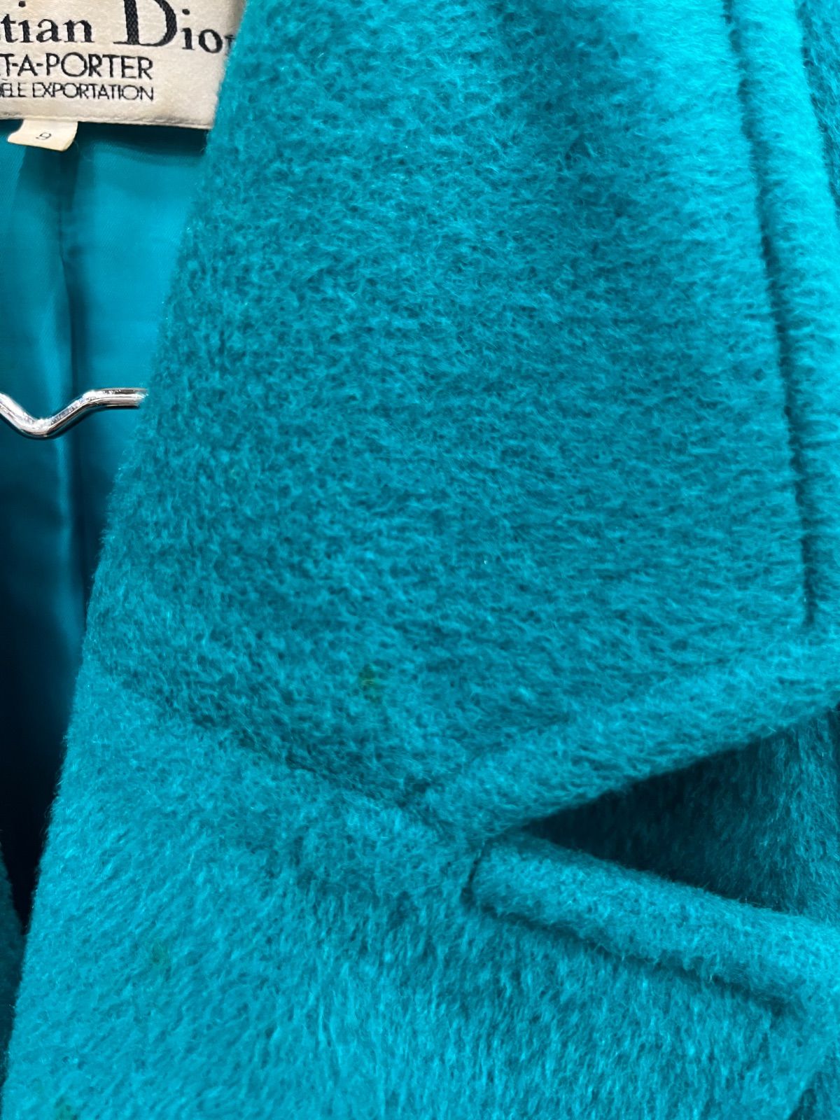 □ Christian Dior ヴィンテージ ウールコート ダブルブレスト