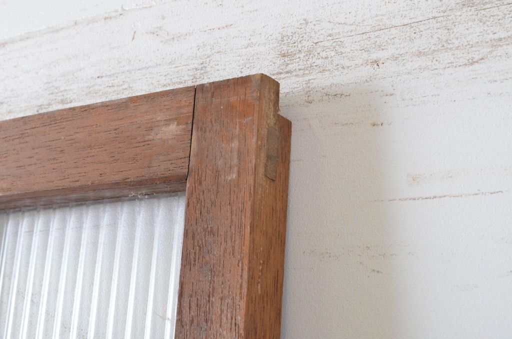 モールガラス入り ガラス戸