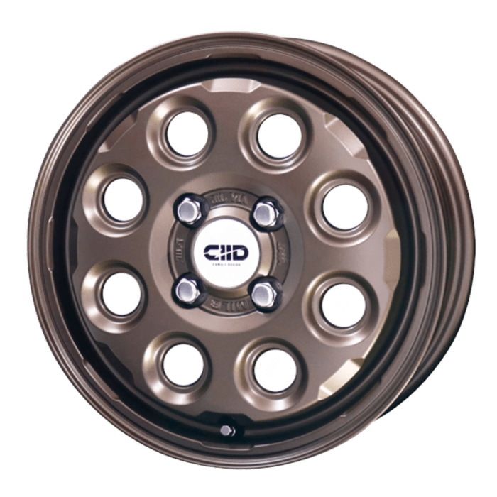 ホイール4本セット 14インチ 4 5 J 45 H 100 Cawaii Decor Nature マットダークブロンズ