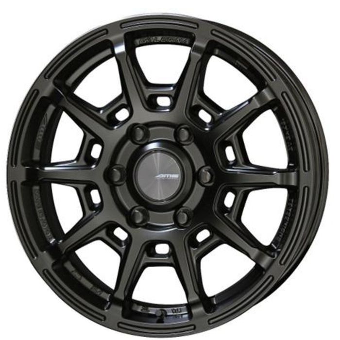 ホイール4本セット 17インチ 6 5 J 38 H 139 7 GALERNA REFINO マットブラック