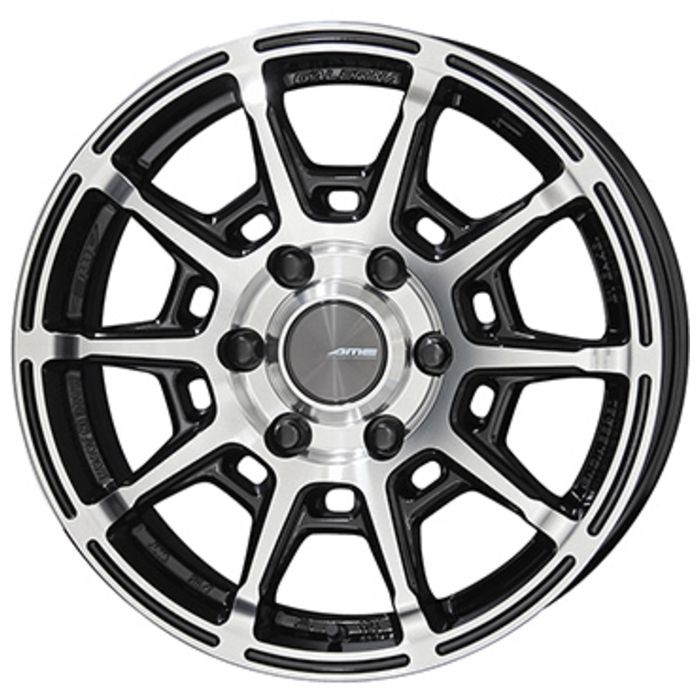 ホイール4本セット 17インチ 6 5 J 38 H 139 7 GALERNA REFINO ブラックポリッシュ