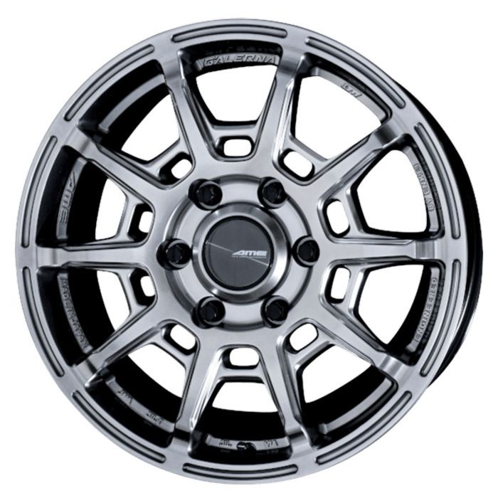 ホイール4本セット 16インチ 6 5 J 38 H 139 7 GALERNA REFINO ハイパーシルバー