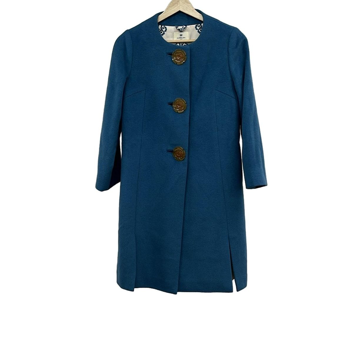 machiko jinto(マチコジント) コート サイズ36 S レディース - ブルー