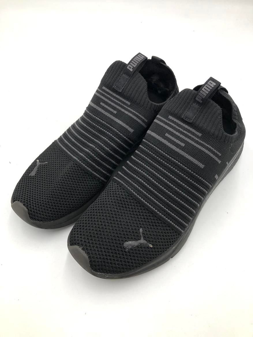 PUMA プーマ 378691-04 スリッポン スニーカー size26.5/黒 レディース - メルカリ