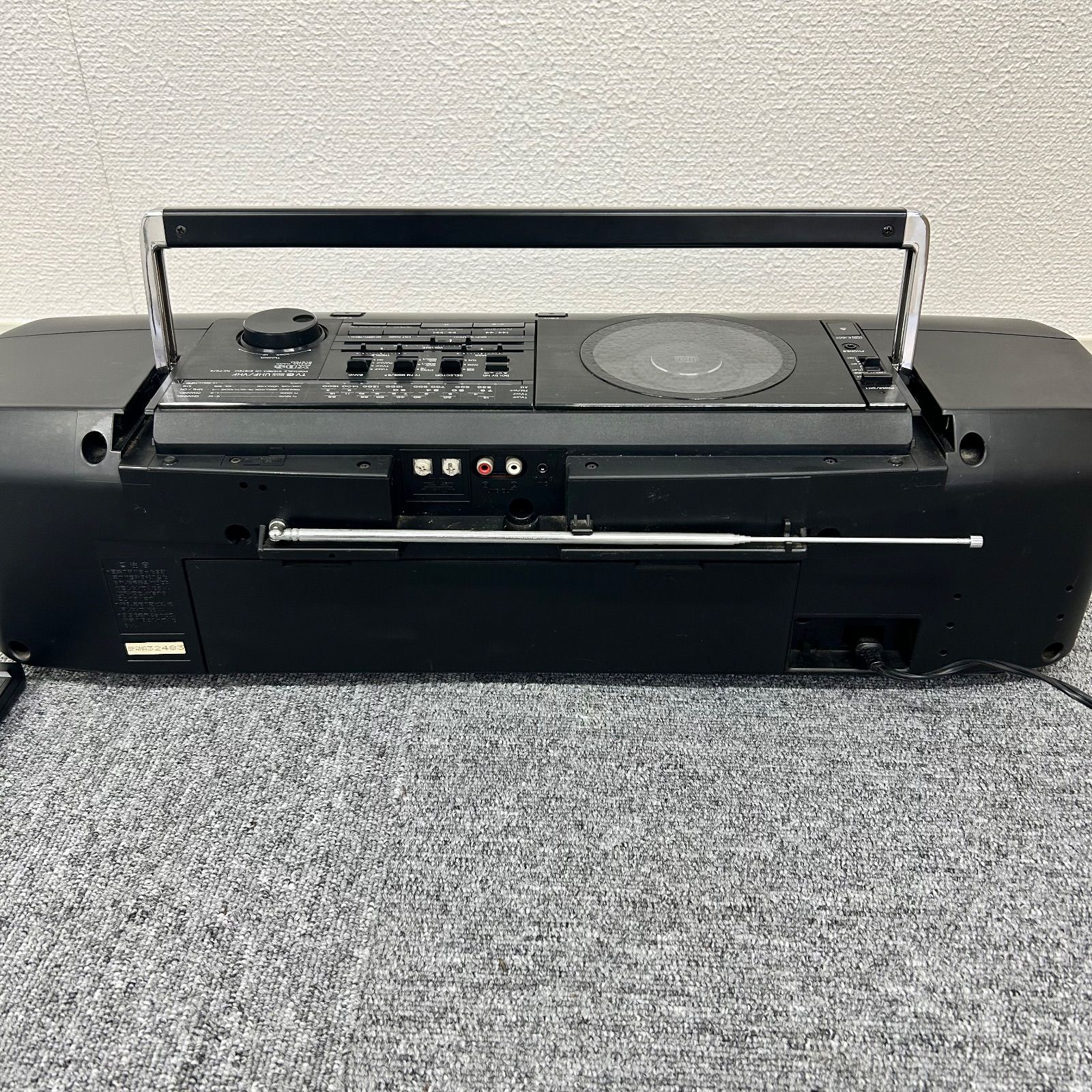 Panasonic CDラジカセ RX-FD75 リモコン付き - メルカリ