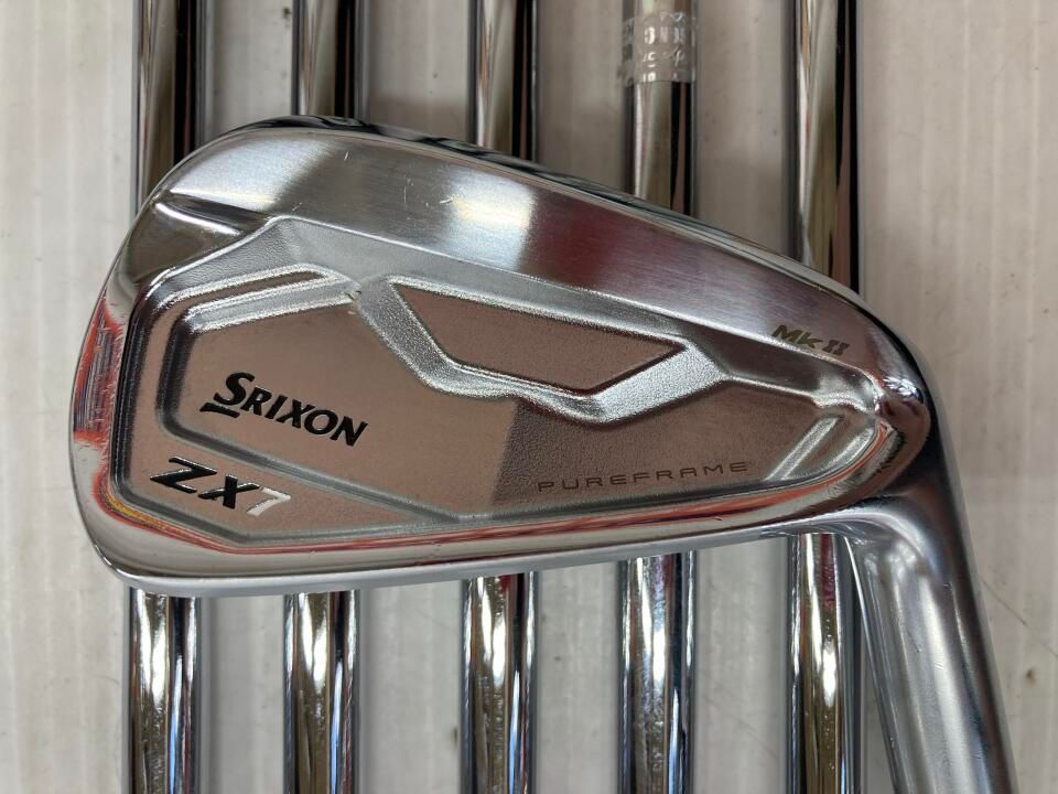 ダンロップ SRIXON ZX 7 Mk 2 NSプロ MODUS 3 TOUR 120 Sフレックス アイアンセット 最短