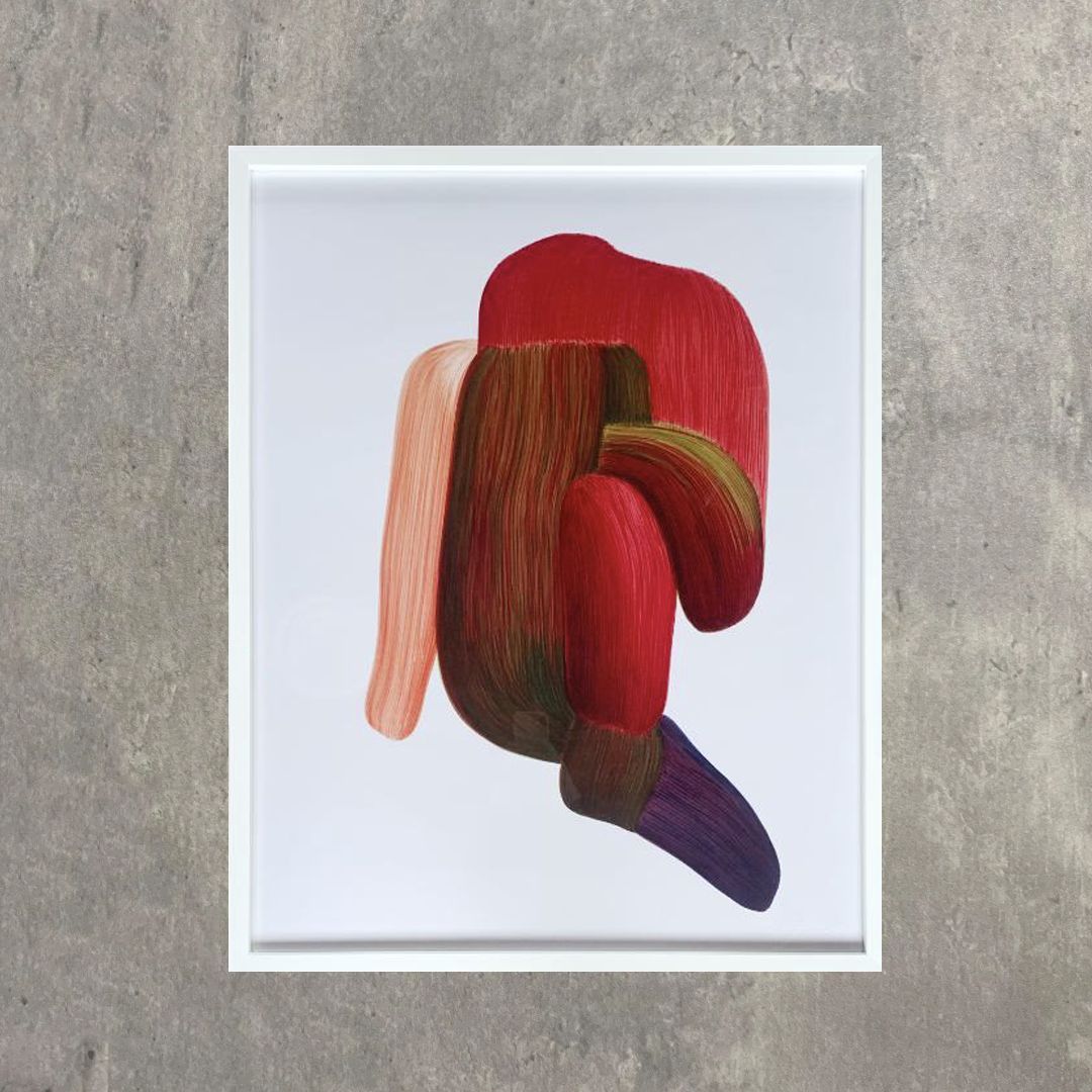 額装済｜Ronan Bouroullec《Drawing 27》正規ポスター｜63.5×80cm｜The