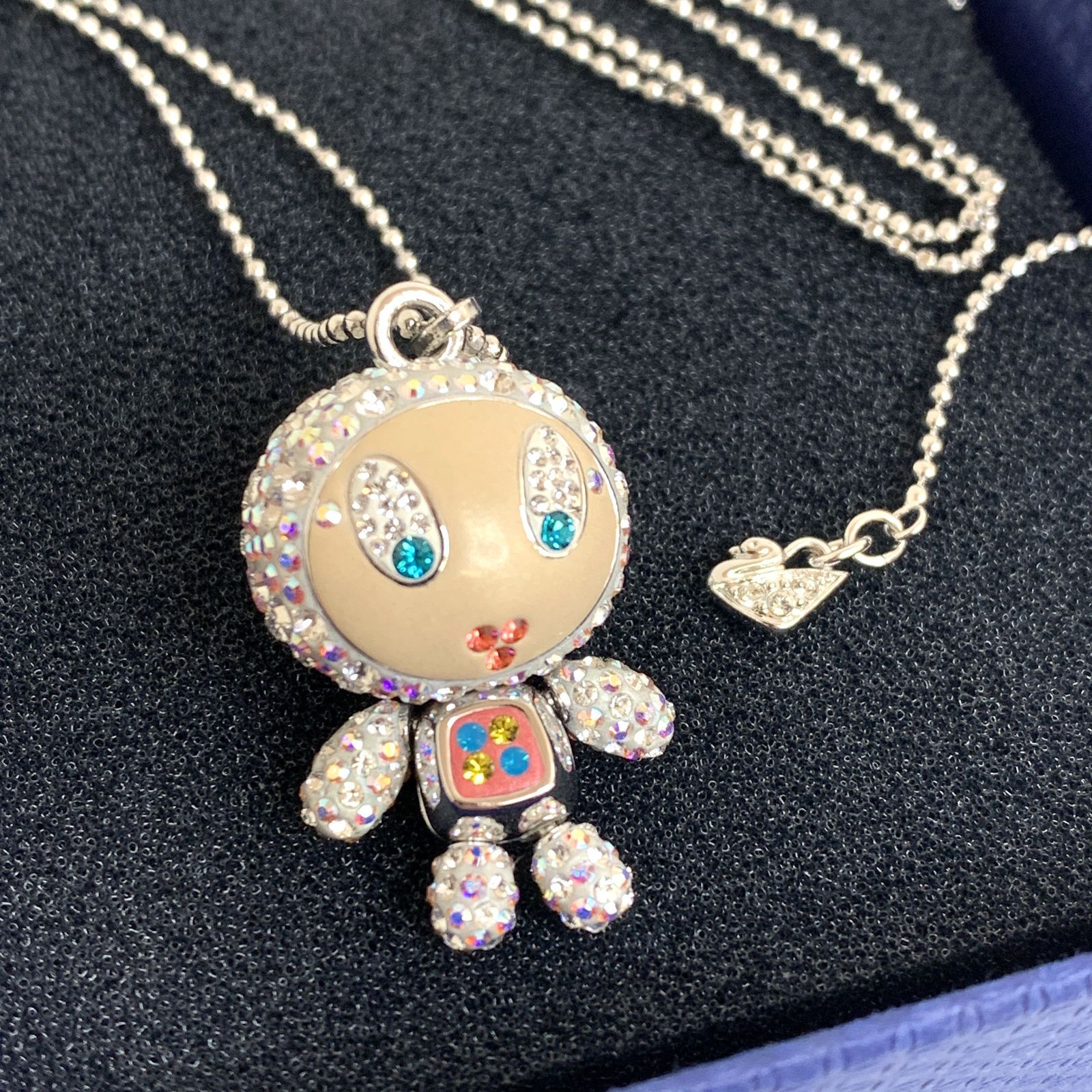 中古品】SWAROVSKI Erika ペンダント スワロフスキー ロング