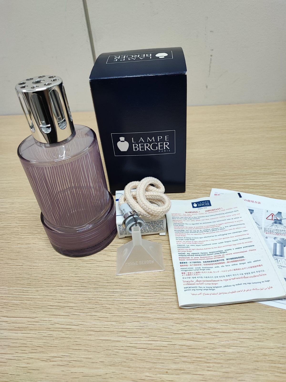 未使用品】正規品 LAMPE BERGER PARIS TUBE Mauve ランプベルジェパリ