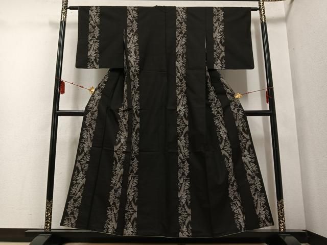 平和屋着物 本場大島紬 地空き カタス9マルキ 草木間道 鈴乃屋扱い 正絹 ph