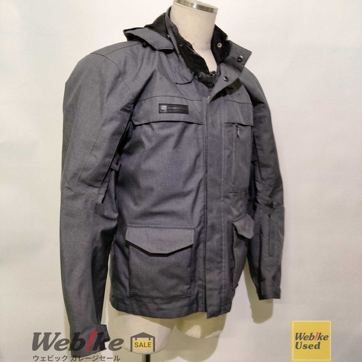 ROUGH＆ROAD RR 7249 デュアルテックストレックパーカー サイズ L