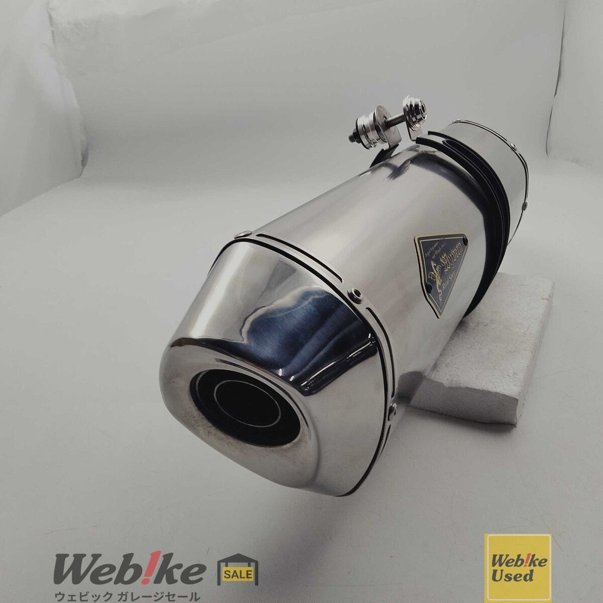 中古品 SV650/X用 アールズギア ワイバン リアルスペックマフラー 