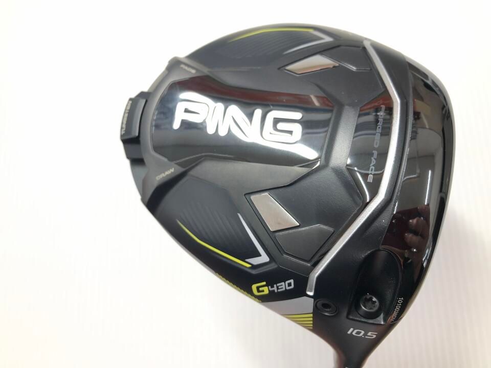 ピン G 430 MAX 10.5度 TENSEI 1 K BLACK 65 Sフレックス ドライバー 最短