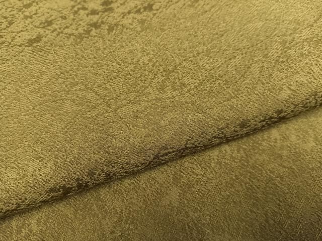  平和屋着物 上質な色無地 本場奄美大島泥染 芝地紋 赤塚次男作 反端付き 正絹 ph 色無地 着物