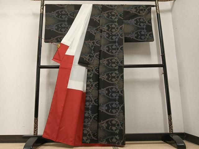 平和屋着物●本場大島紬 一元7マルキ