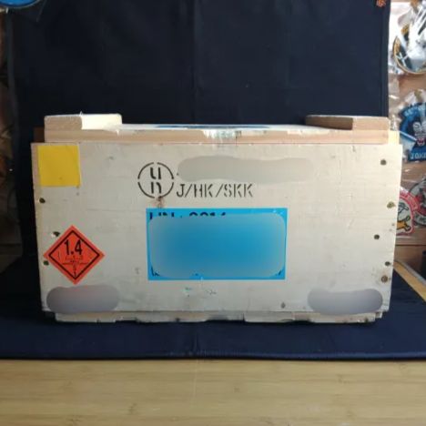 陸上自衛隊実物 弾薬木箱 NOリメーク