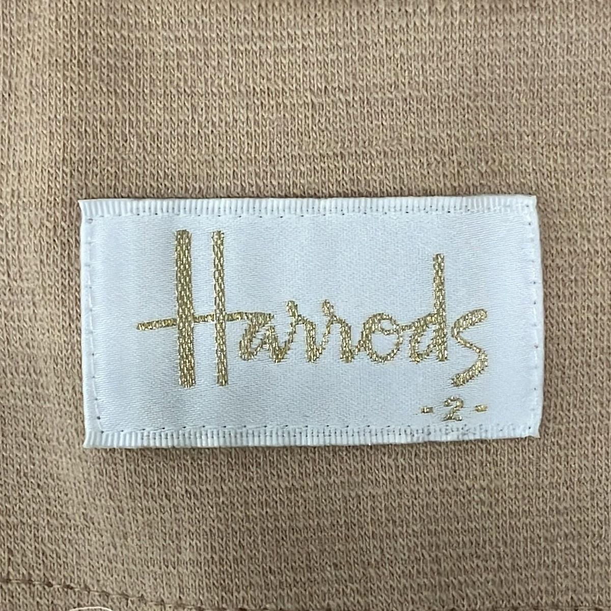 HARRODS(ハロッズ) ジャケット サイズ2 M レディース美品 - ベージュ