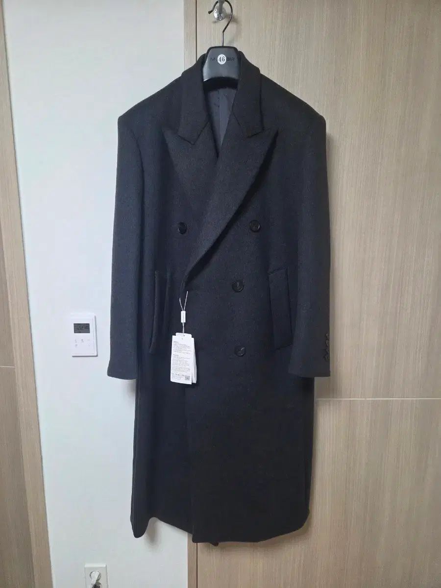 MAMAGARI オーバーサイズ ダブル ブレスト ロング Tシャツ