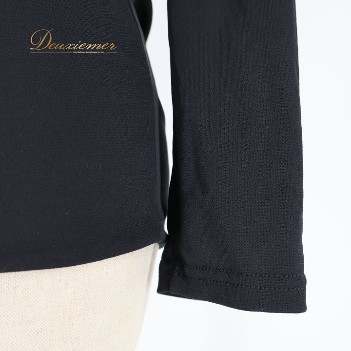 社交ダンス 衣装 トップス ブラウス ブラック系 チャコットロイヤル