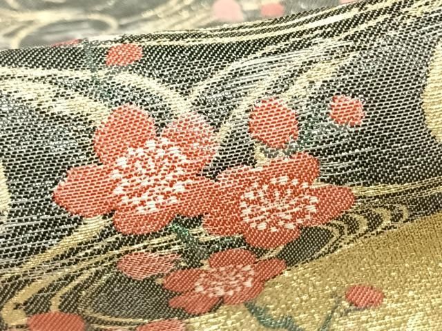 平和屋着物○訪問着 作家物 寿光織 道長花文 金銀糸 仮絵羽 正絹 逸品