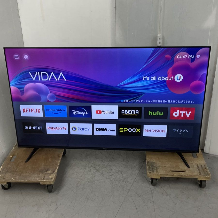 地域 商品 Hisense ハイセンス 液晶テレビ 65 E 6 G V型 4 K対応 BS CS Kチューナー内蔵 YouTube対応