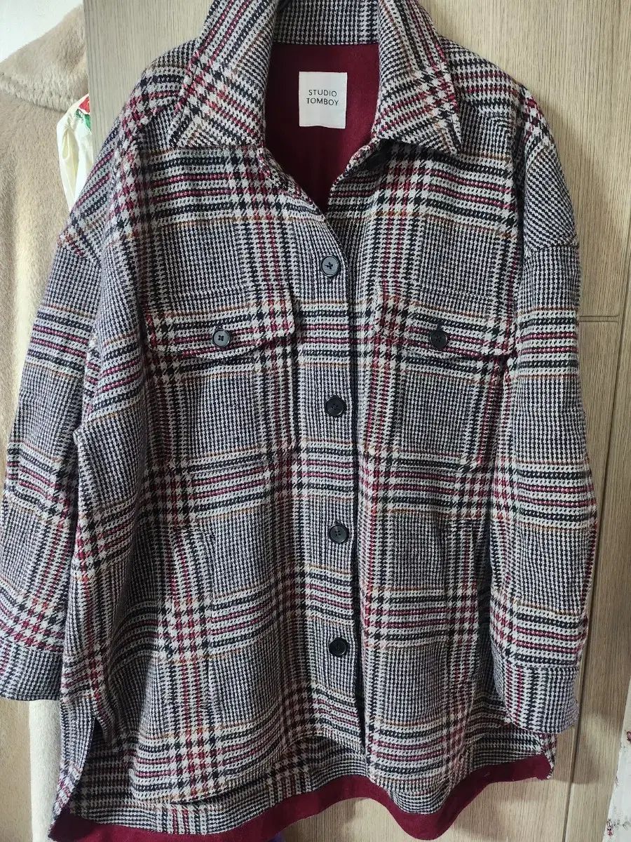 スタジオ トムボーイ CHECK シャツ ジャケット