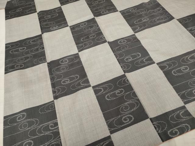 平和屋着物●上質な紬 流水文