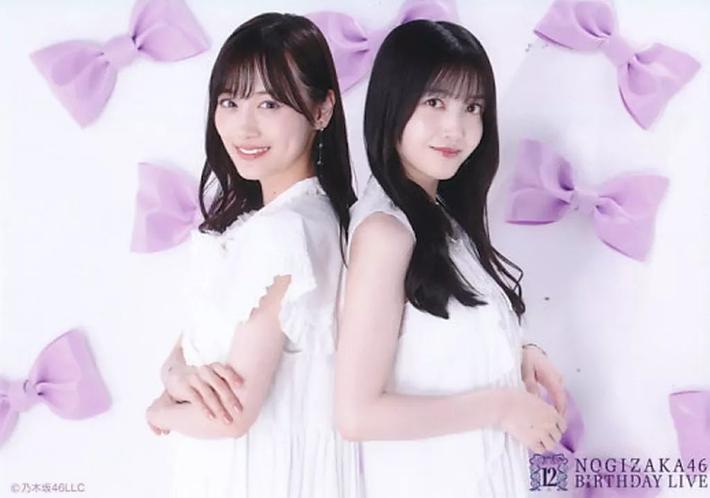 中古】生写真(乃木坂46) 久保史緒里・山下美月/横型・12周年記念 2shot