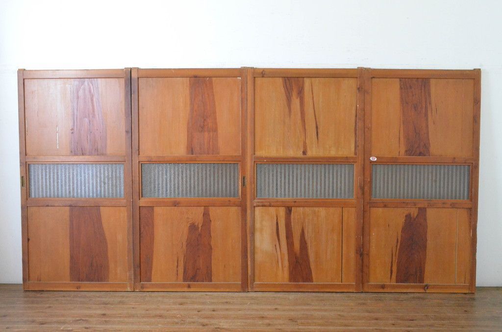 裏ガラス付き ガラス戸