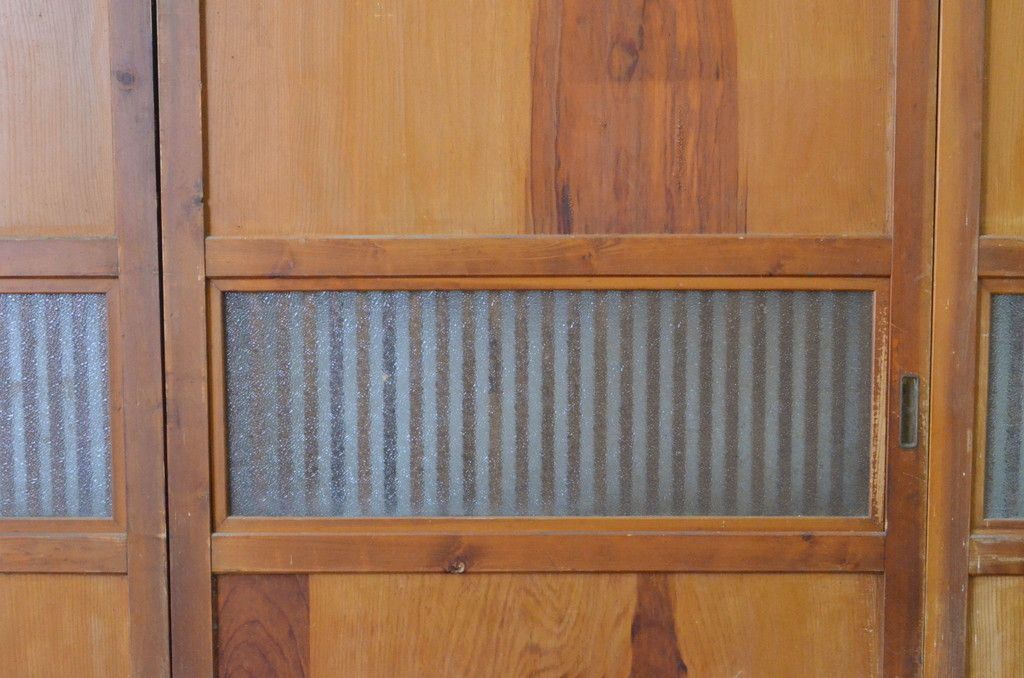 裏ガラス付き ガラス戸