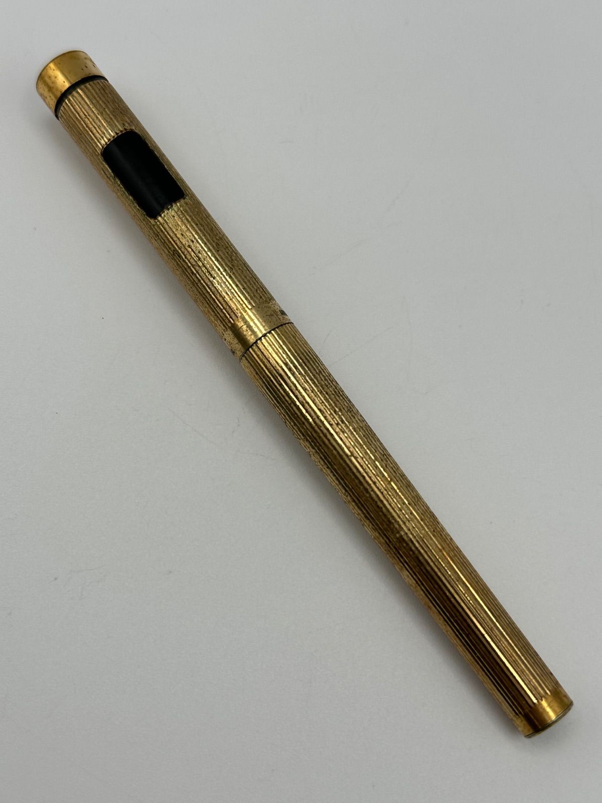 AD83ｰe】SHEAFFER 万年筆 ペン先14K 585 刻印 ゴールド 金色