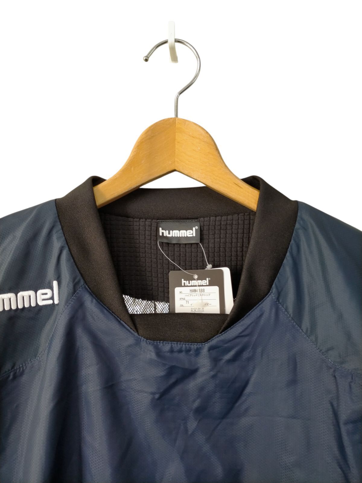 サッカー部　ピステ　ヒュンメル　ネイビー ピステトップ｜hummel｜ヒュンメル公式オンラインストア