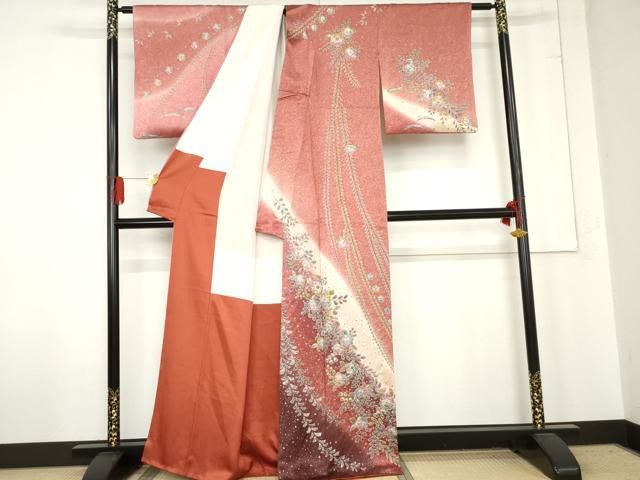 平和屋着物○訪問着 辻が花 暈し染め 正絹 逸品 AABE2899cs - メルカリ