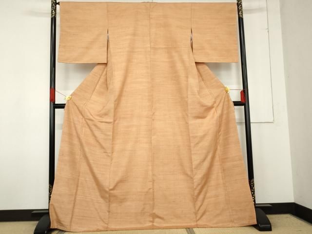 平和屋着物●上質な紬 霞文 高島屋扱い 正絹 cs