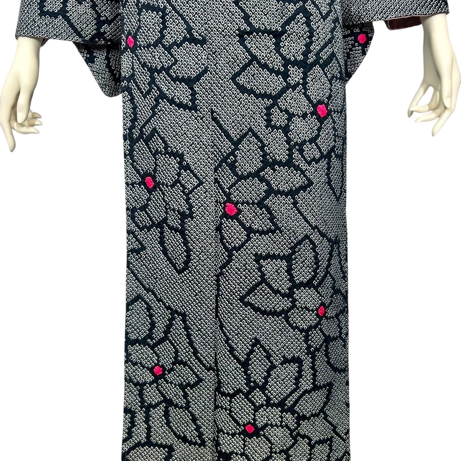 小紋 総絞り - メルカリ