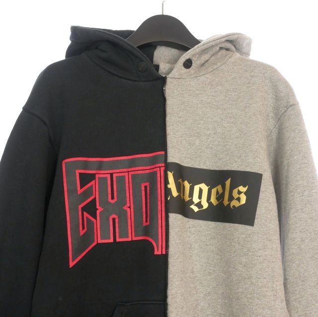 パームエンジェルス PALM ANGELS Exodus Hoodie 再構築 ドッキング